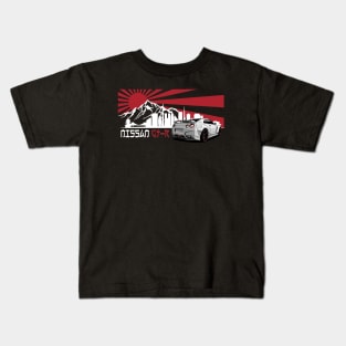 Nissan GTR R35, GT-R, JDM Car Kids T-Shirt